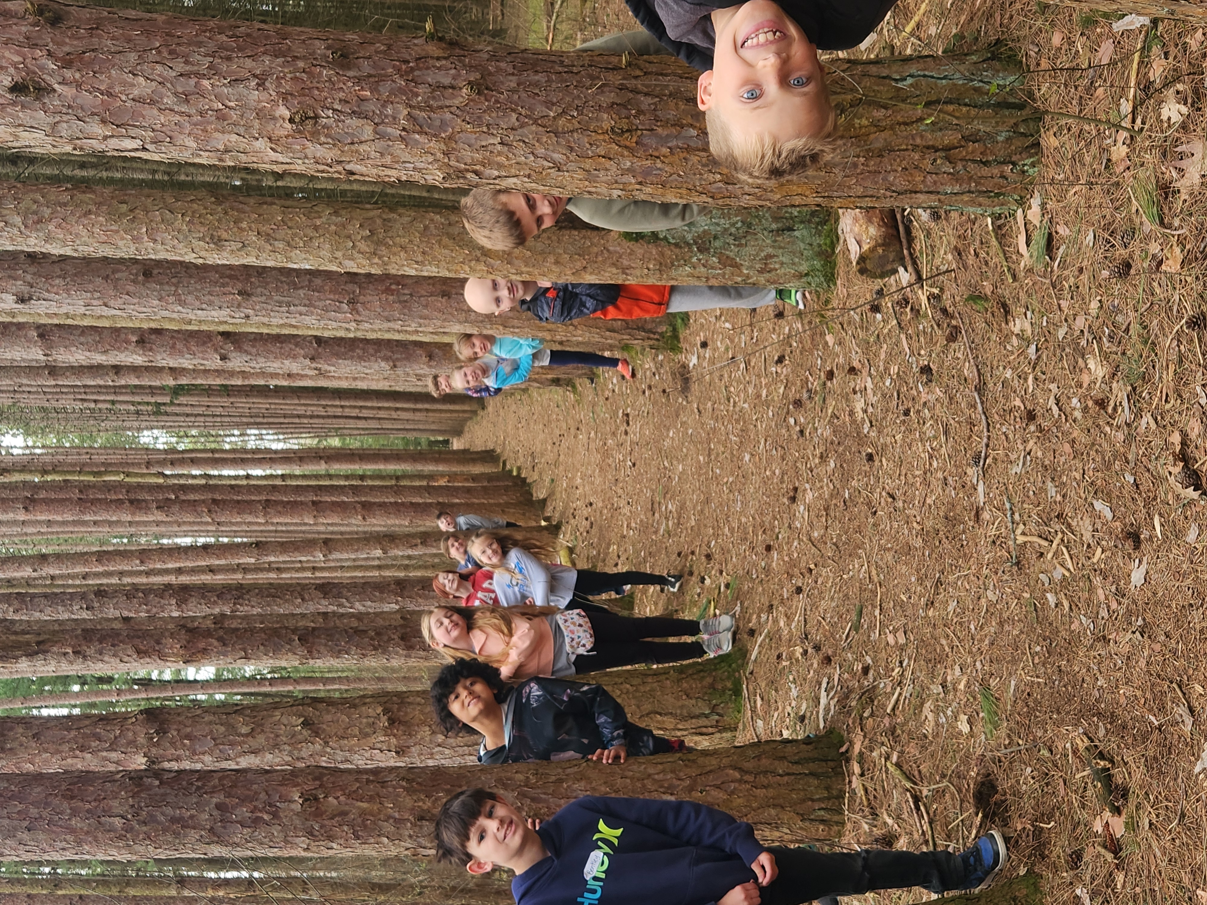 students on  a W2W funded trip